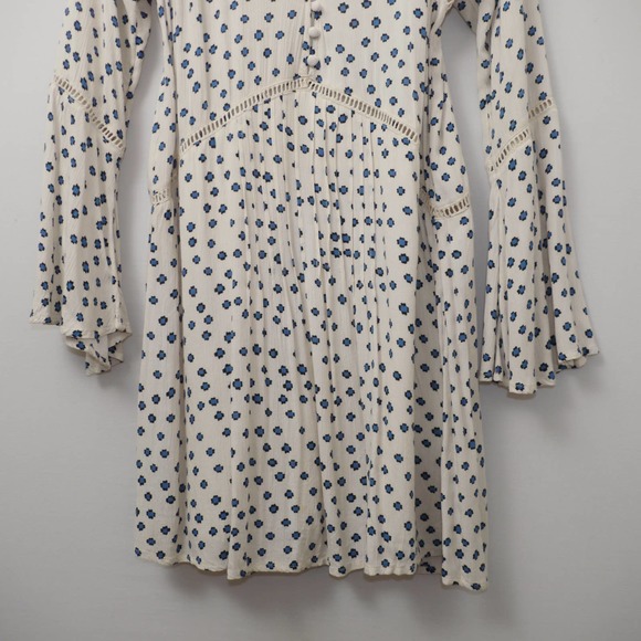 Amuse Society Crocheted Boho Dress Size S - Picture 6 of 12